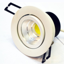 Super brillante blanco cálido proyector led led downlight 1000 lumen